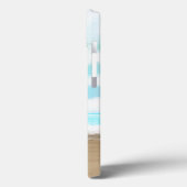 KiniArt Beach Beagle iPhone Case (Rückseite / Links)