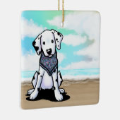 KiniArt Beach Dalmatiner Keramikornament (Rechts)