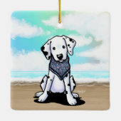 KiniArt Beach Dalmatiner Keramikornament (Rückseite)