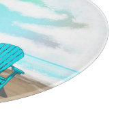 KiniArt Beach Westie Trio Schneidebrett (Ecke)