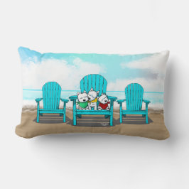 KiniArt Beach Westies Lendenkissen