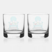 KiniArt Beach Westies Whiskyglas (Rückseite)