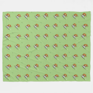KiniArt Beagle Fleece Blanket