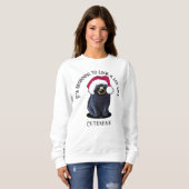 KiniArt Bear Cub Christmas Sweatshirt (Vorne ganz)