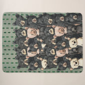 KiniArt Bear Cubs Sherpadecke (Vorderseite (Horizontal))