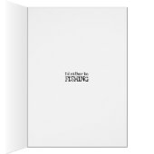 KiniArt Bearded Collie Fishing (Innen (Rechts))