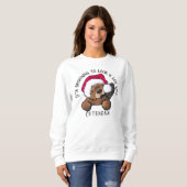 KiniArt Beaver Christmas Sweatshirt (Vorne ganz)