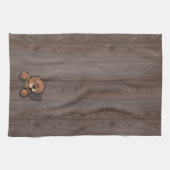 KiniArt Beaver Kitchen Handtuch (Horizontal)
