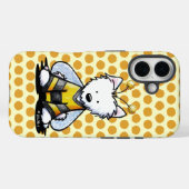 KiniArt BEE Lighthearted Case-Mate iPhone Hülle (Rückseite (Horizontal))