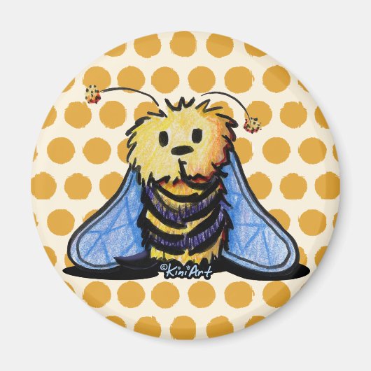 KiniArt Bee Magnet (Vorne)