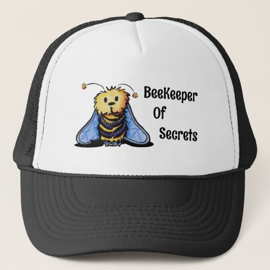 KiniArt Beekeeper Trucker Hat Truckerkappe (Vorderseite)