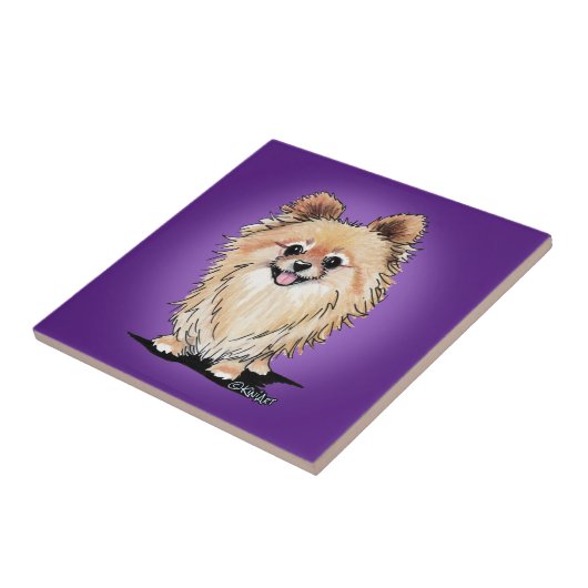 KiniArt Bella Pom Fliese (Seite)