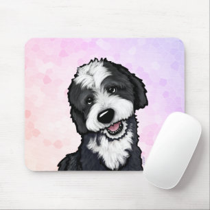 KiniArt Bernadoodle-Mausepad Mousepad