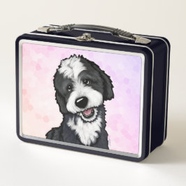 KiniArt Bernadoodle Metall Brotdose