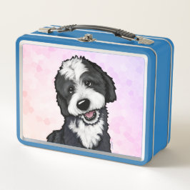 KiniArt Bernadoodle Metall Brotdose