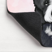 KiniArt Bernadoodle Mousepad (Ecke)