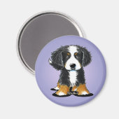 KiniArt Bernese Mountain Dog Magnet (Vorderseite/Rückseite)