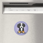 KiniArt Bernese Mountain Dog Magnet (In Situ (Geschirrspüler))