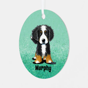 KiniArt Bernese Mountain Dog Ornament Aus Metall