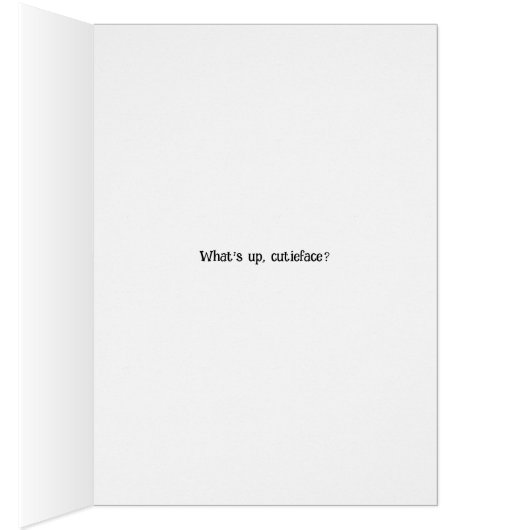 KiniArt Bichon Frise Card (Innen (Rechts))