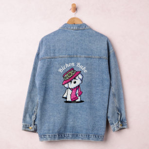 KiniArt Bichon Frise Jeansjacke