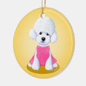 KiniArt Bichon Frise Ornament (Links)