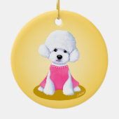 KiniArt Bichon Frise Ornament (Hinten)