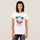 KiniArt Bichon Frise Tropical Fun T-Shirt (Vorne ganz)