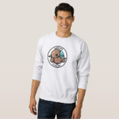KiniArt Bigfoot-Kaffee Sweatshirt (Vorne ganz)
