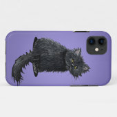 KiniArt Black Persian Cat Case-Mate iPhone Hülle (Rückseite (Horizontal))