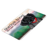 KiniArt Black Roan Brittany Magnet (Linke Seite)