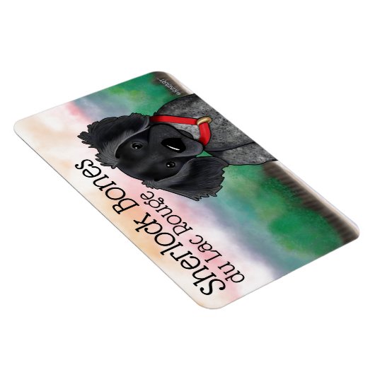 KiniArt Black Roan Brittany Magnet (Rechte Seite)