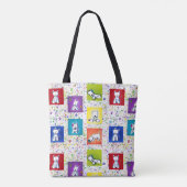 KiniArt Blumenbox Westies Tasche (Rückseite)