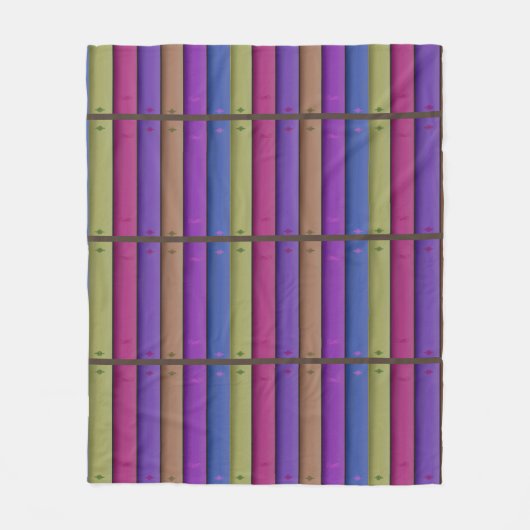 KiniArt BOOK LOVER Fleecedecke (Vorderseite)