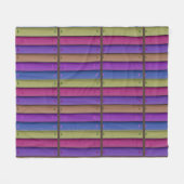 KiniArt BOOK LOVER Fleecedecke (Vorderseite (Horizontal))