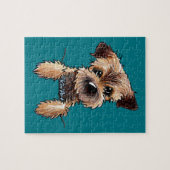 KiniArt Border Terrier Puzzle (Horizontal)