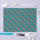 KiniArt Border Terrier Seidenpapier (Handwerk)