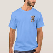 KiniArt Border Terrier T-Shirt (Vorderseite)