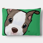 KiniArt Boston Terrier Zubehörtasche (Vorderseite)