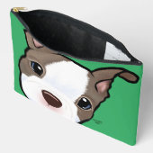 KiniArt Boston Terrier Zubehörtasche (Offen)