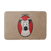 KiniArt Briard Badematte (Vorderseite)