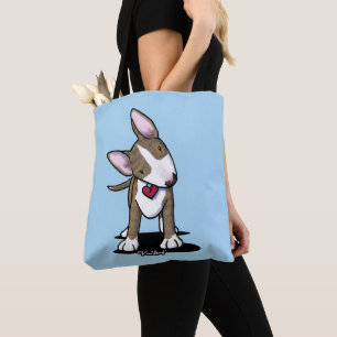 KiniArt Brindle Bull Terrier Tasche