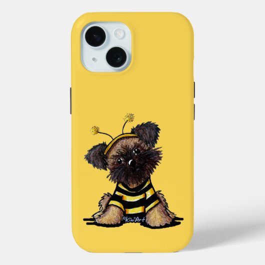 KiniArt Brussels Griffon Bee Case-Mate iPhone Hülle (Rückseite)