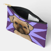 KiniArt Brussels Griffon Zubehörtasche (Offen)