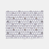 KiniArt Bull Terrier Fleecedecke (Vorderseite (Horizontal))