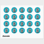 KiniArt Cairn Bone Appetit Stickers (Blatt)