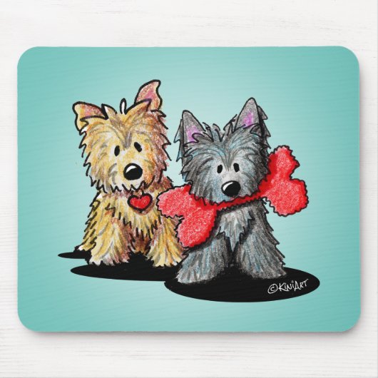 KiniArt Cairn Duo Mousepad (Vorne)