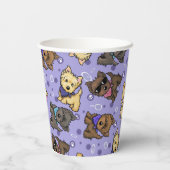 KiniArt Cairn Parade Paper Cups Pappbecher (Rückseite)