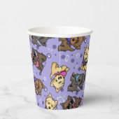 KiniArt Cairn Parade Paper Cups Pappbecher (Rechts)