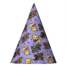 KiniArt Cairn Parade Party Hat